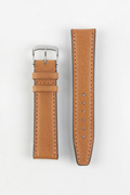 Premium Genuine Leather Watch Strap – Classic Tan Brown (Smooth Vintage Finish)