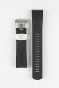 Premium Professional Diver Rubber Watch Strap – Tactical Matt Black